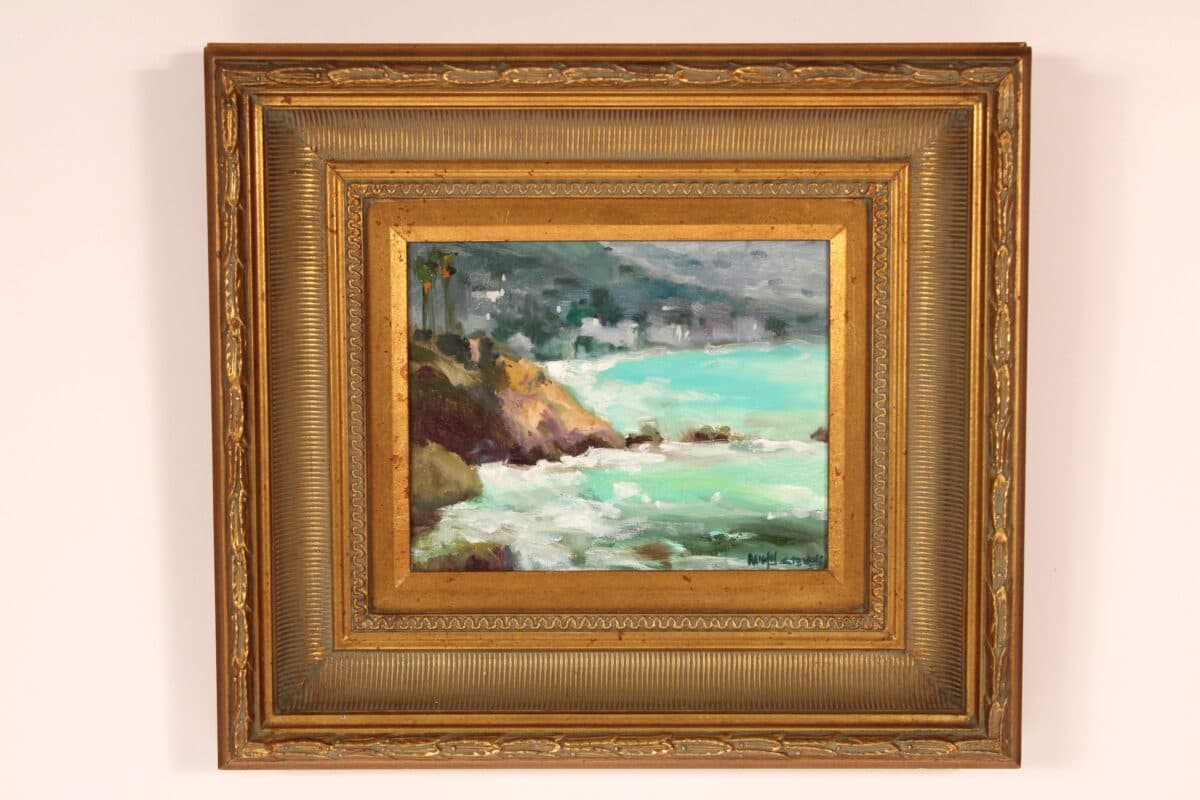 Laguna Coastal Painting by Allayn Stevens