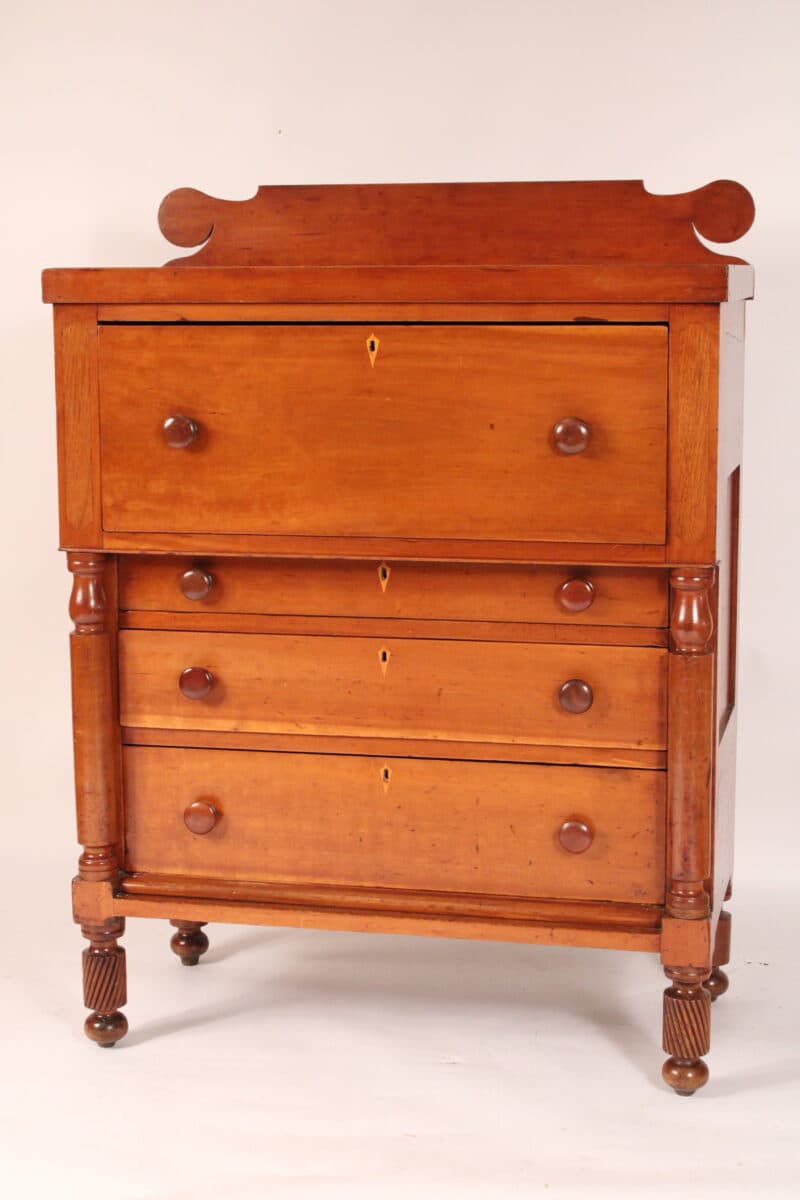American Empire Cherry Wood Chest of Drawers