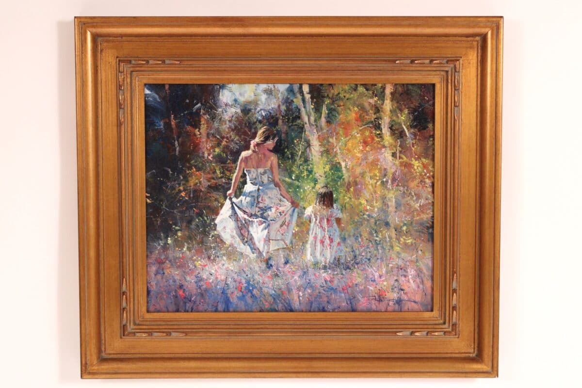 Painting by Dan Hagan (Born 1947)