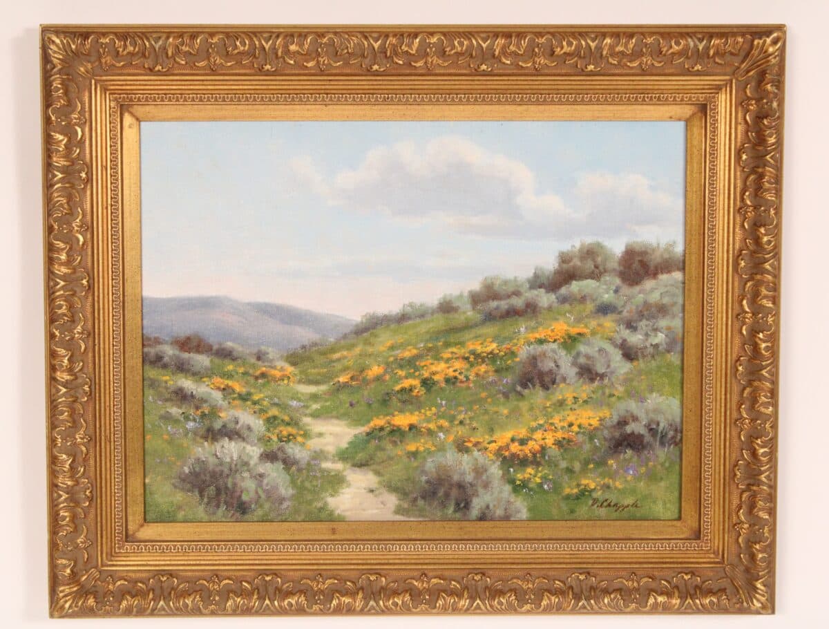 California Landscape Painting by David Chapple (Born 1947)