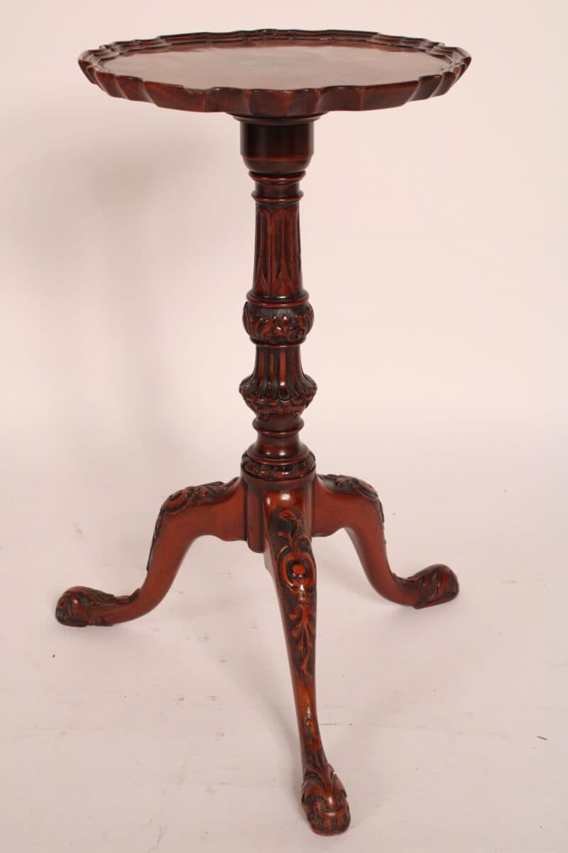 Antique George II Style Mahogany Candlestand