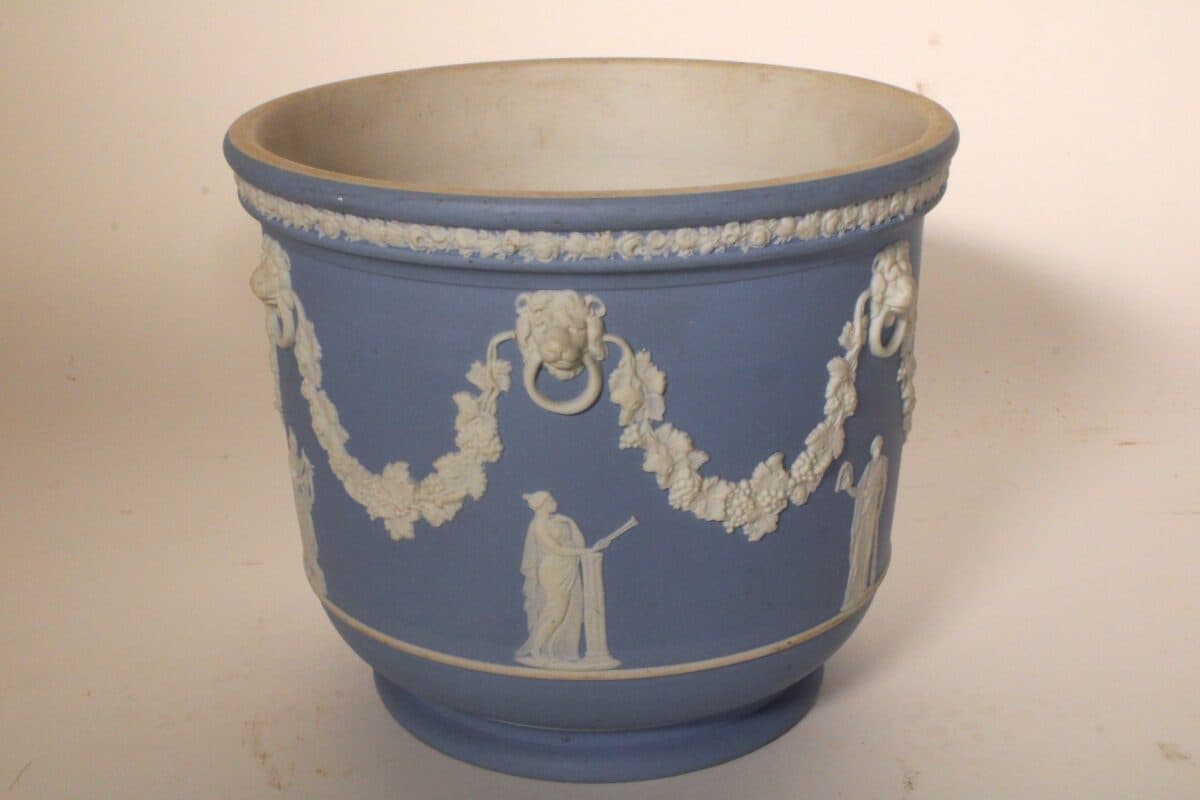 Antique Wedgwood Jasperware Cache Pot
