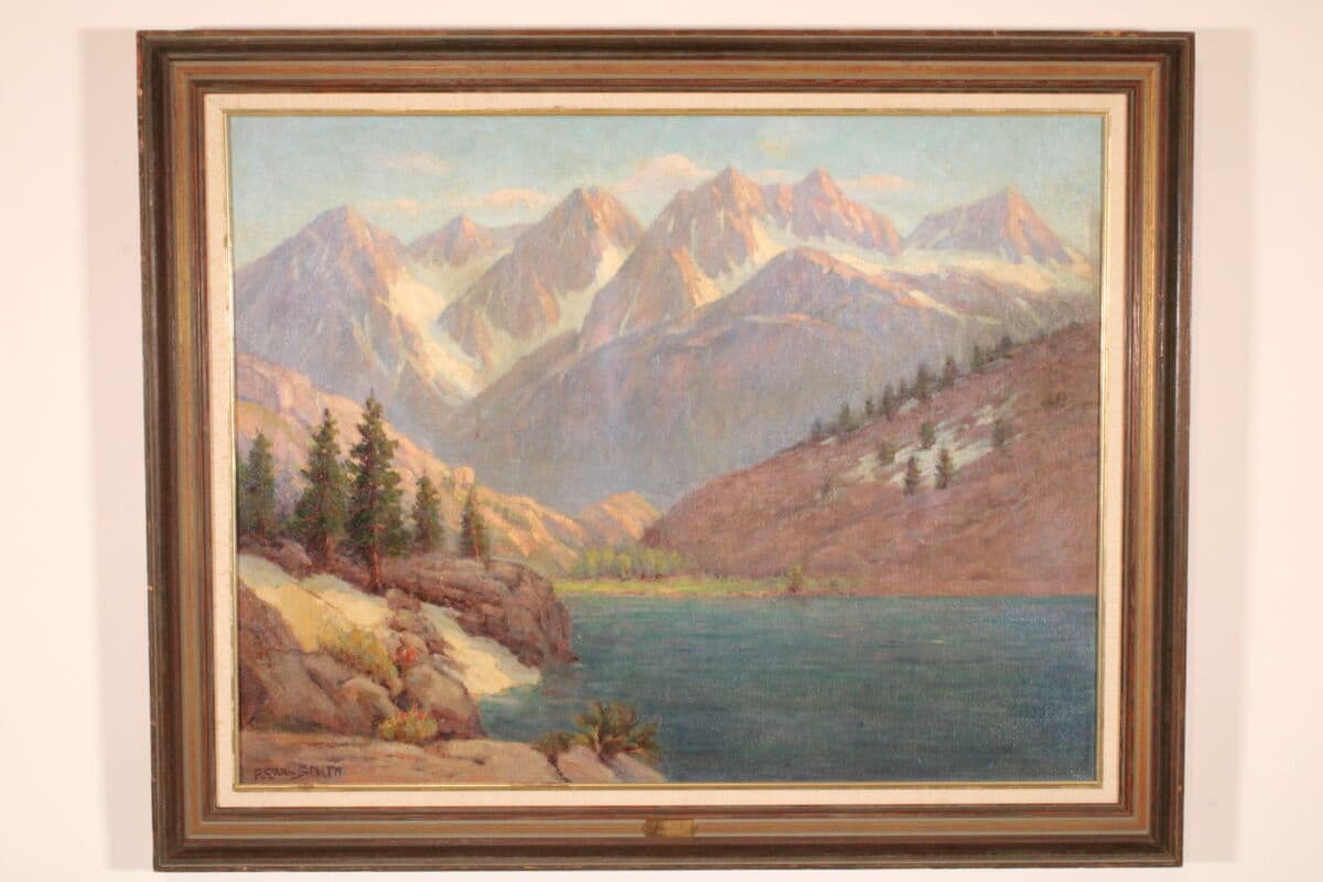High Sierras Landscape Painting by Frederick Carl Smith (1886-1955)