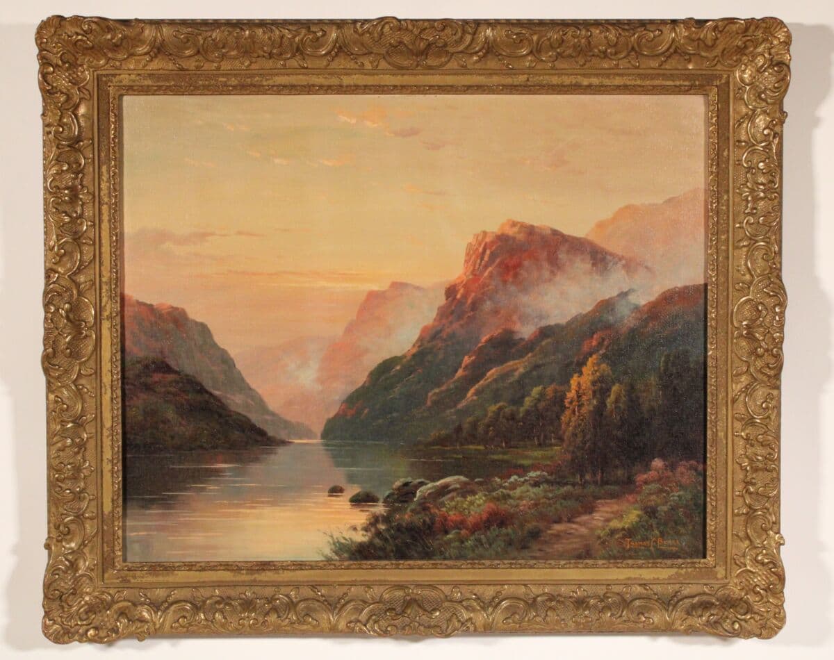 Landscape Painting by Thomas C. Blake (Born 1890)