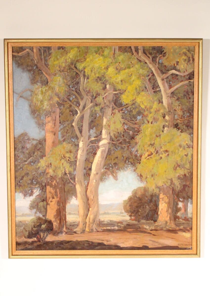 California Landscape Painting by Ralph Holmes (1876-1963)