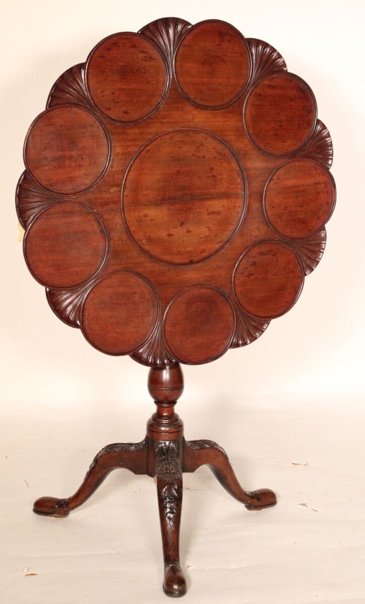 19th Century George II Style Mahogany Supper Table