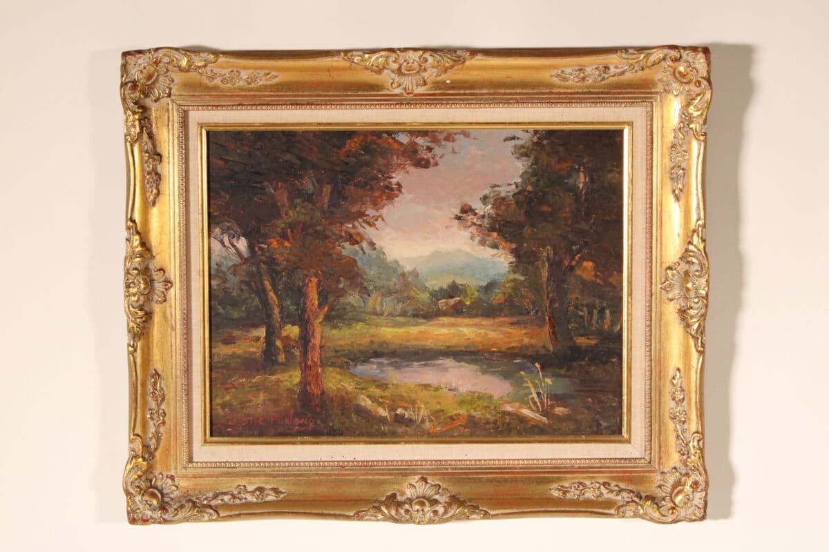Impressionist Landscape Painting by Leslie Furlong (1905-1989)
