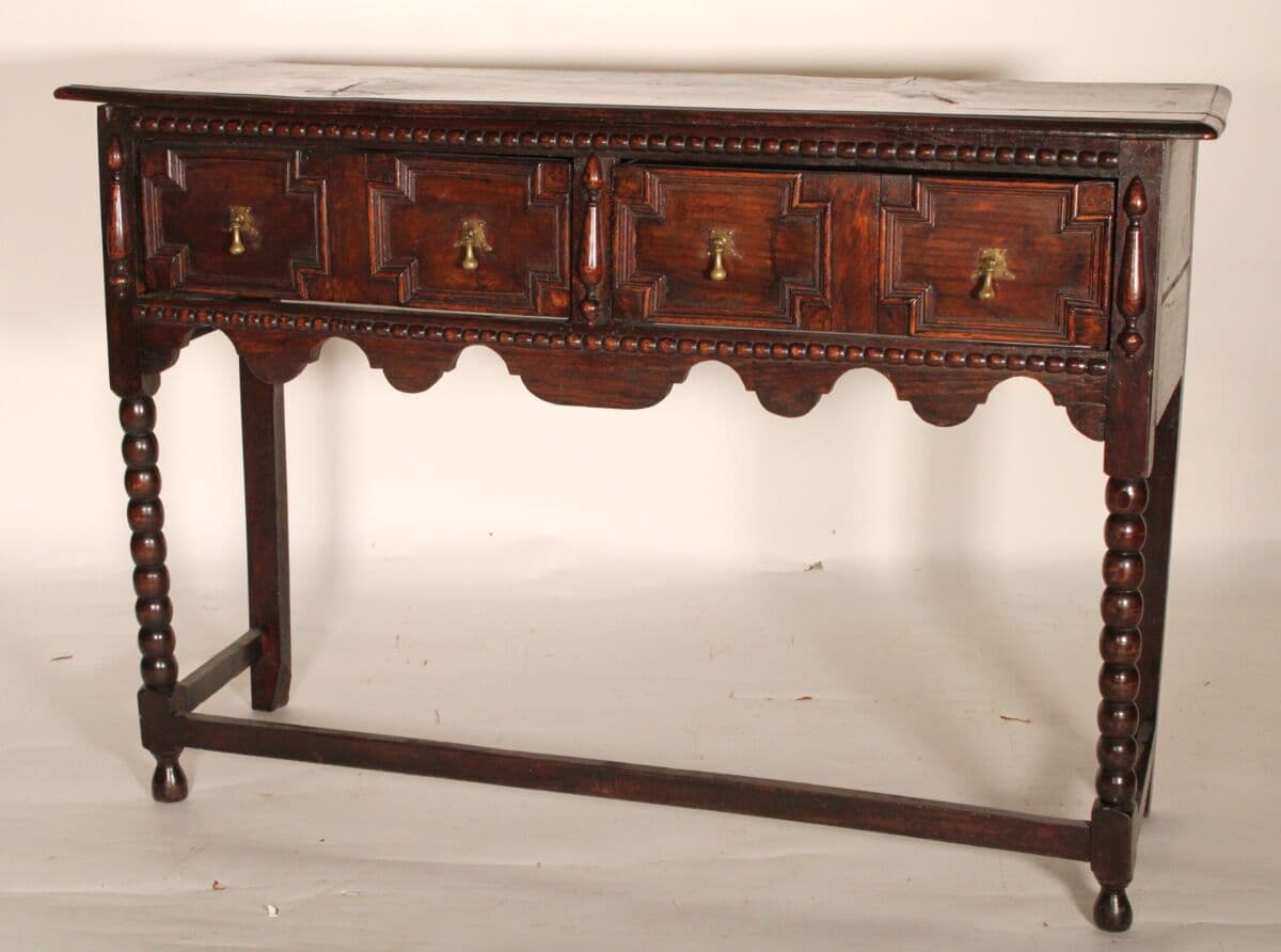 English Oak Jacobean Style Sideboard