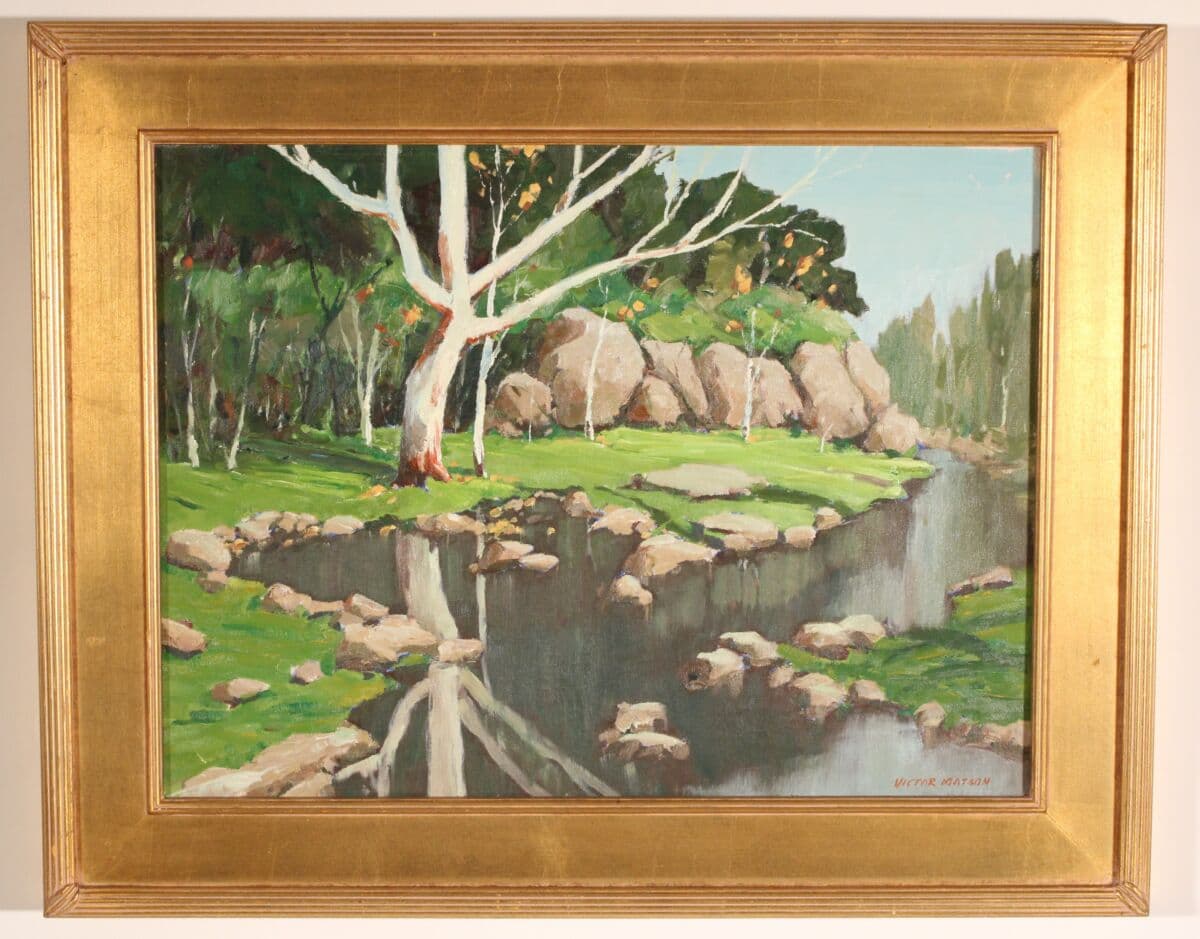 California Landscape Painting by Victor Matson (1895-1972)