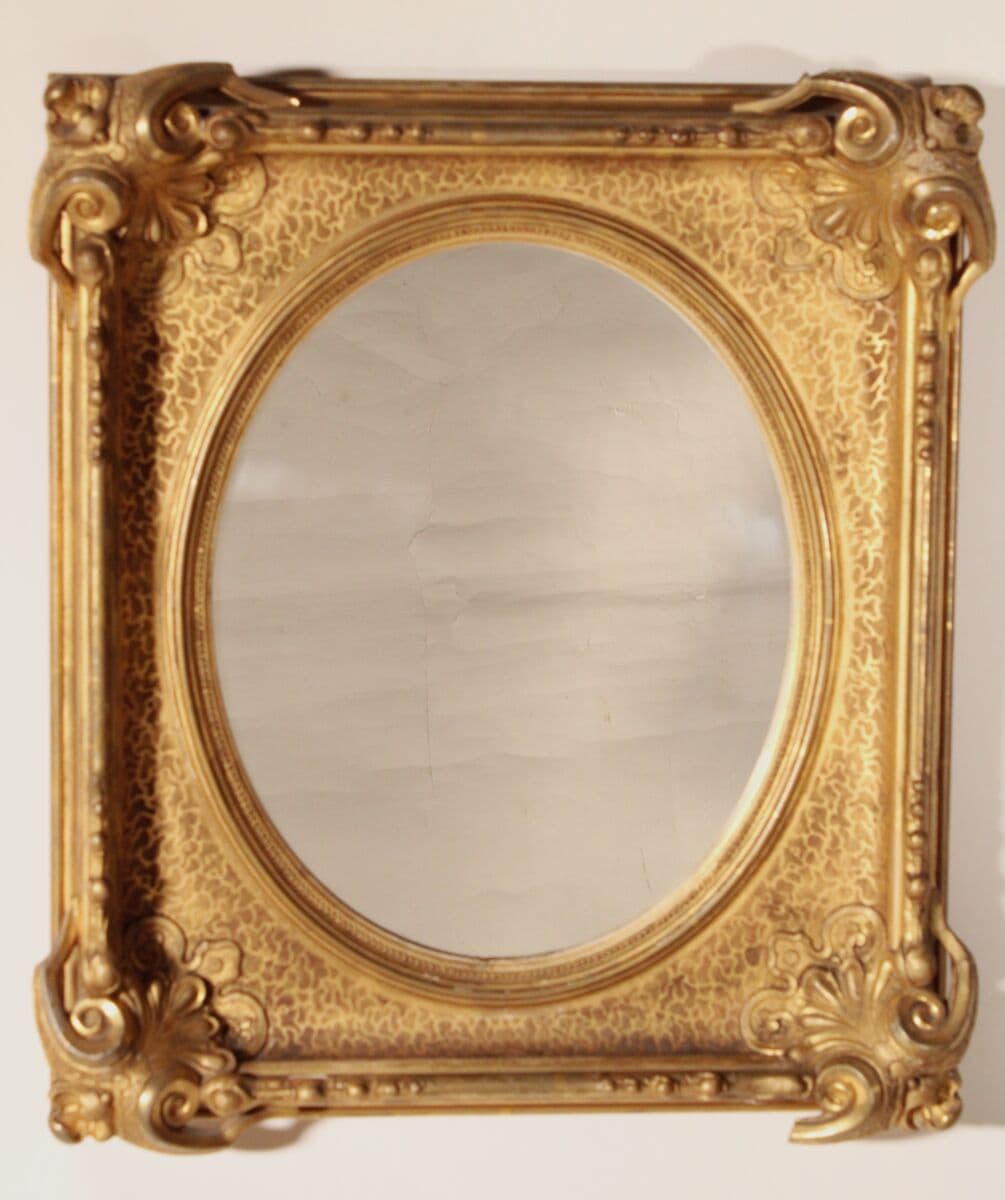 19th Century Gilt Wood Mirror