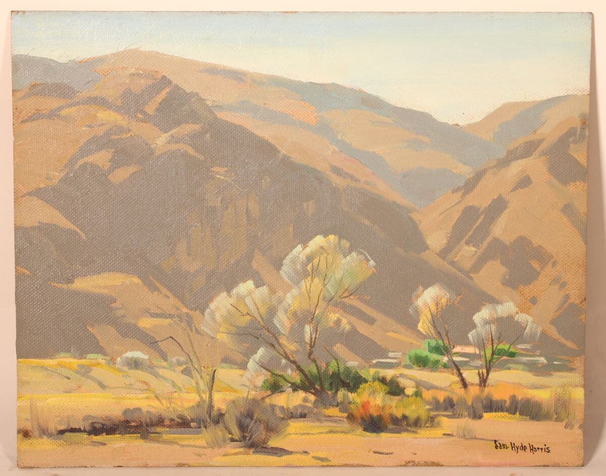 Desert Landscape Painting by Sam Hyde Harris (1889-1977)