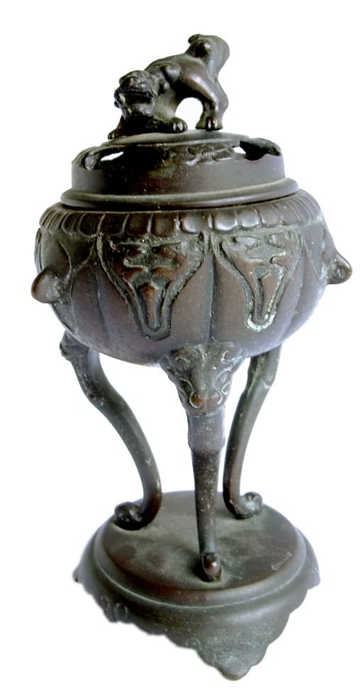 Sold - Old Incense Burner - Rubbish Interiors Inc.