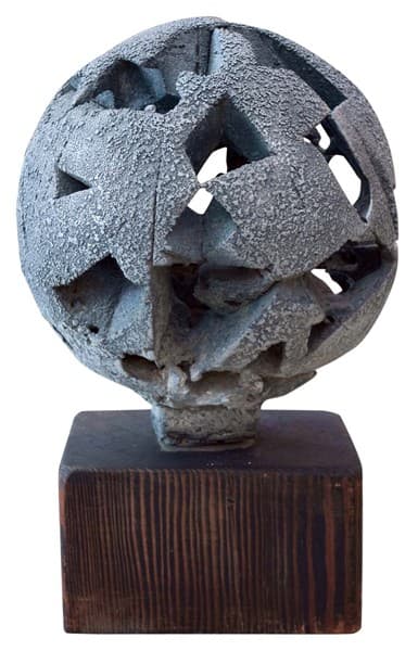Art - Jan De Swart Aluminum Sculpture - Rubbish Interiors Inc.