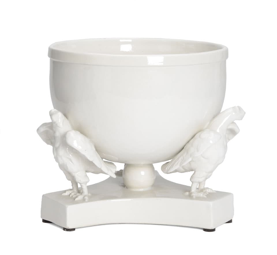 Sold - Bowl with Eagles - Rubbish Interiors Inc.