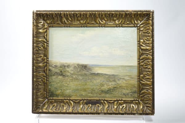 Sold - Oil Painting, J. Faget, 19th Century - Rubbish Interiors Inc.
