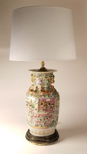Lighting - Asian Table Lamp - 10439 - Rubbish Interiors Inc.