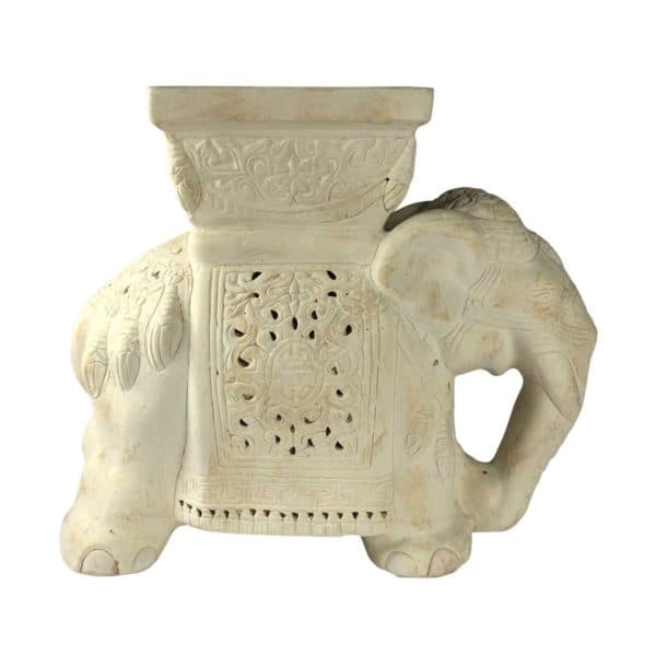 Accessories - Elephant Planter Late-20th Century - 10417 - Rubbish Interiors Inc.