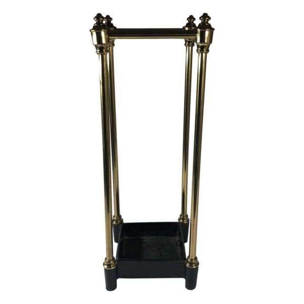 Accessories, Sold - Umbrella Stand, brass -10446 - Rubbish Interiors Inc.