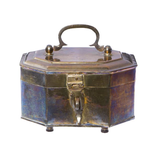Accessories - Hooded Brass Box w/Pull - Rubbish Interiors Inc.