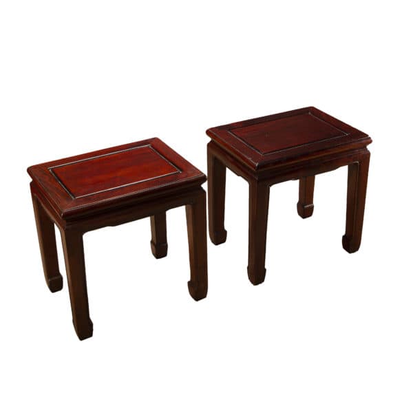 Tables - Rosewood Child Tables, Pair - Rubbish Interiors Inc.