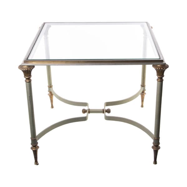 Tables - Stainless steel Brassware Table, By Janus Et Cie - Rubbish Interiors Inc.