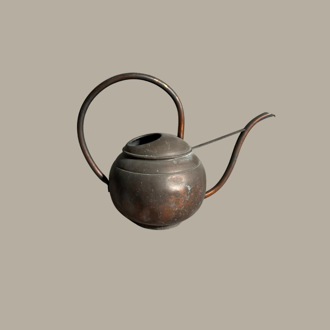 Antique Copper Watering Can #83167