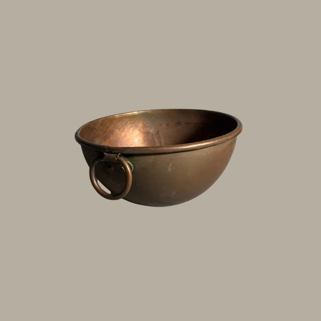 Antique Copper Bowl #83162