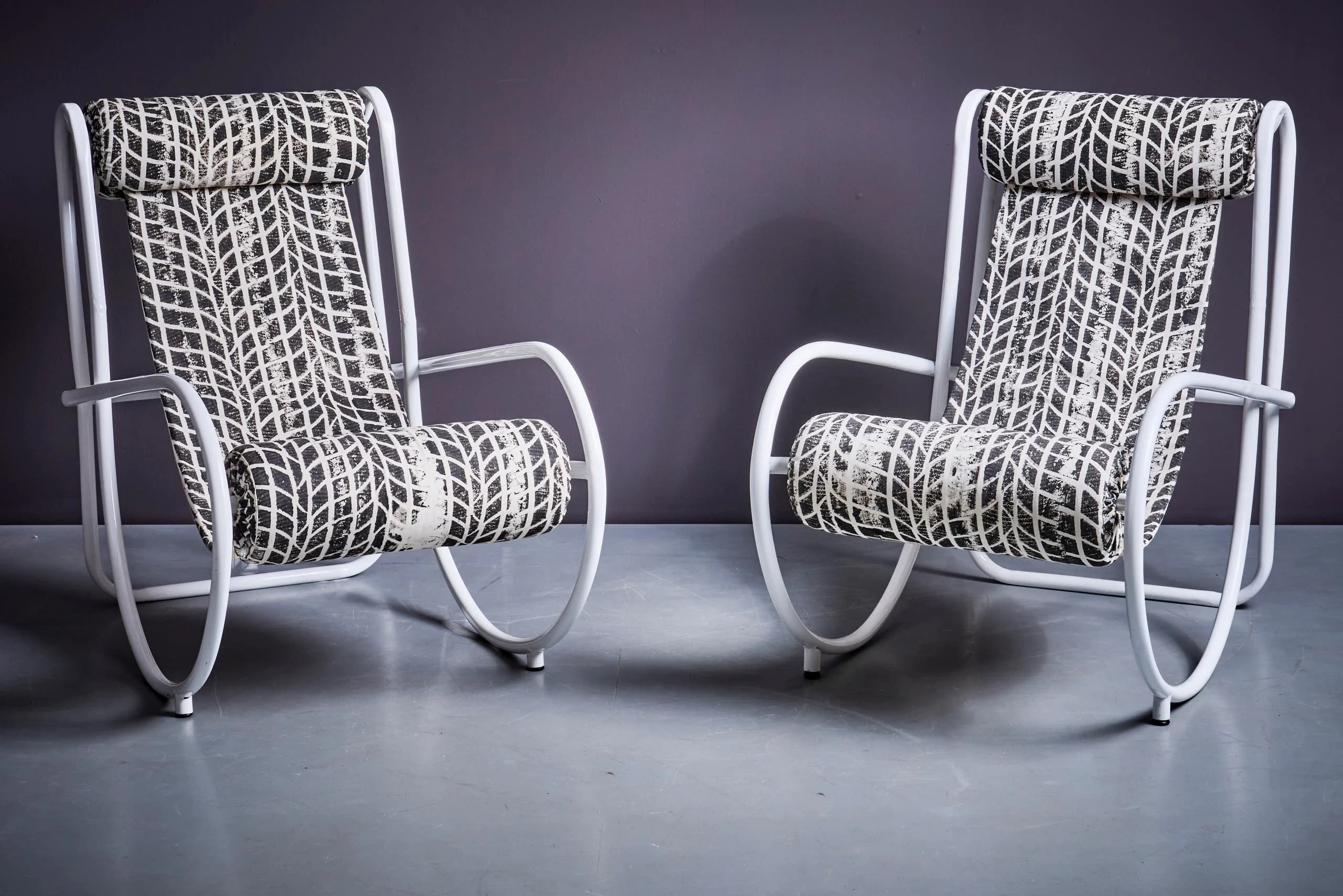 Gae Aulenti Lounge Chairs