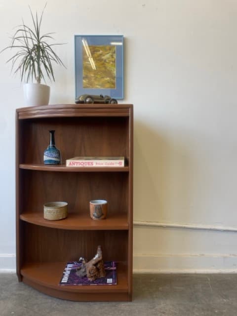 Vintage Corner Shelving Unit