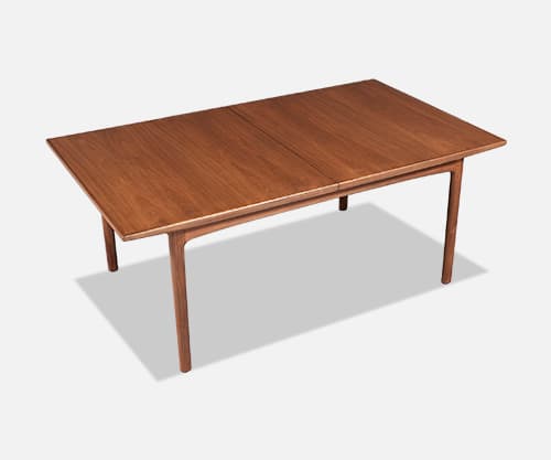Folke Ohlsson Model-452 Expanding Walnut Dining Table for Dux