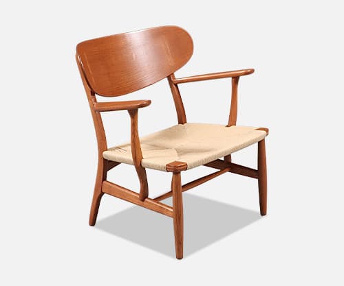 Hans J. Wegner CH-22 Lounge Chair for Carl Hansen & Søn