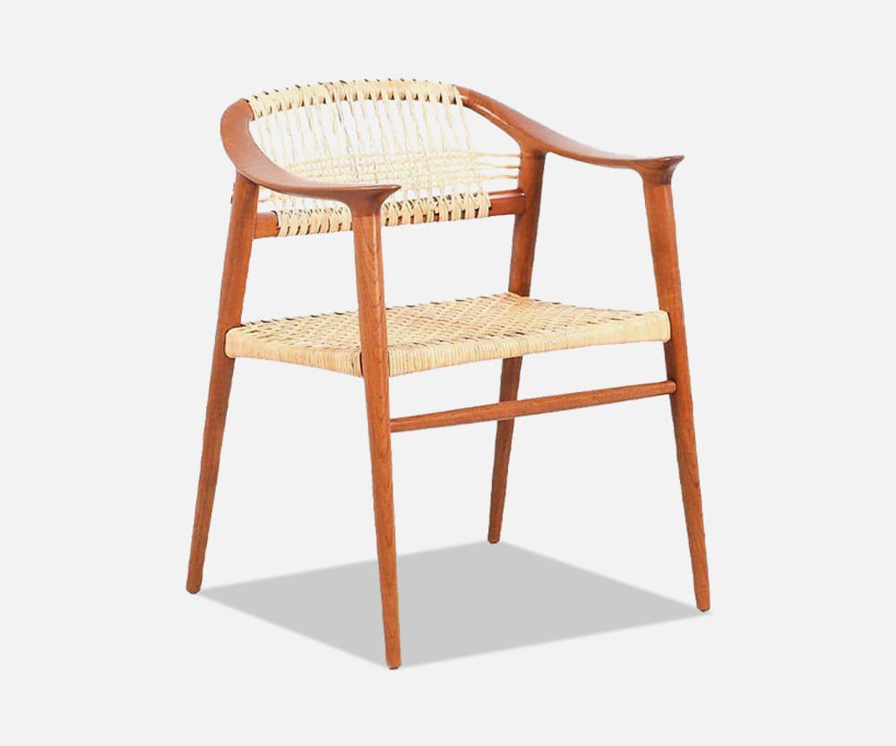 Rolf Rastad & Adolf Relling “Bambi” Cane Armchair for Gustav Bahus