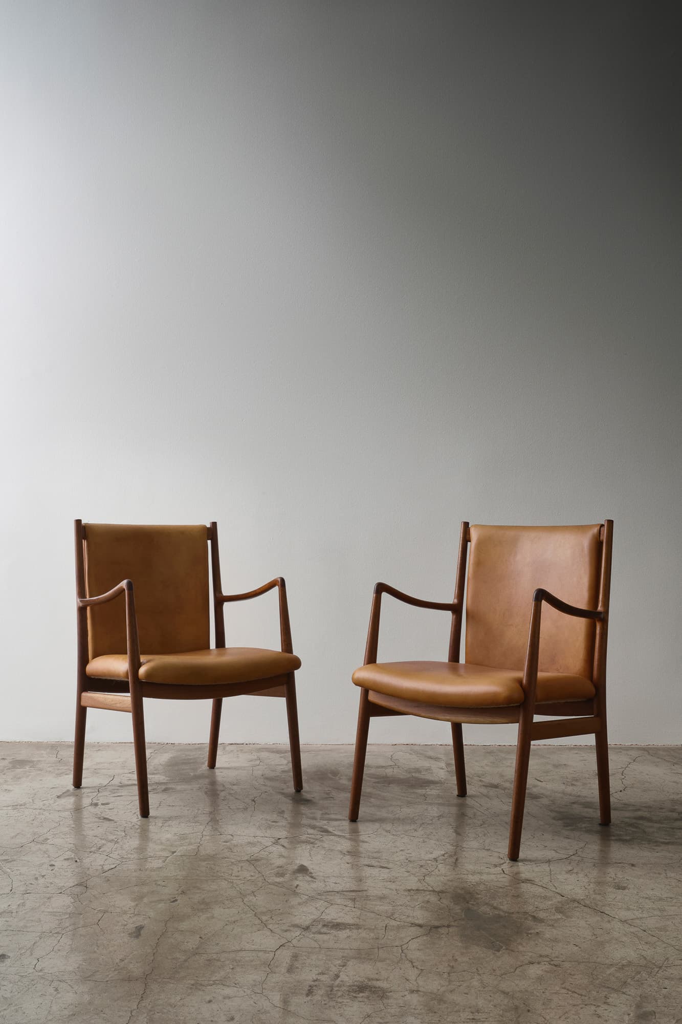 Pair of Danish Cabinetmaker Armchairs