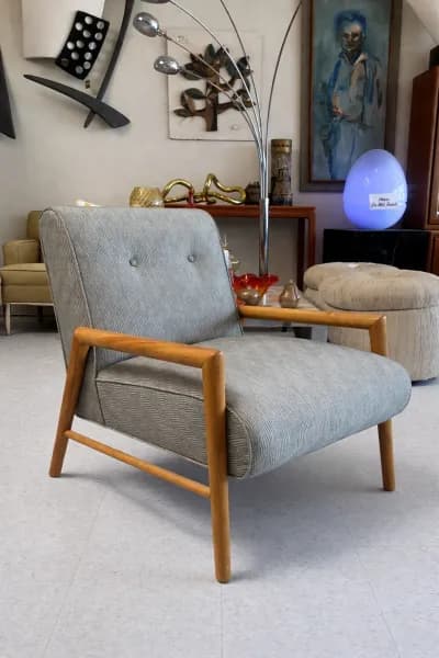 Mid-Century Modern Leslie Diamond for Conant Ball Lounge Chair