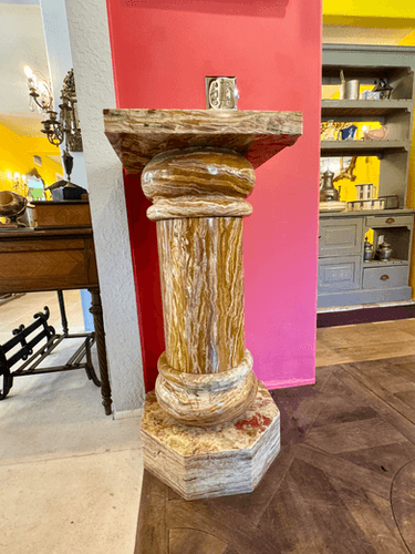 ONYX PEDESTAL ANTIQUE Ref: DK.08106