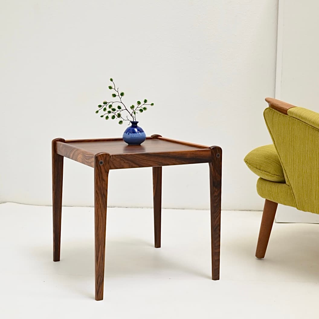 Brazilian Rosewood Occasional / Side Table - Denmark c. 1960s