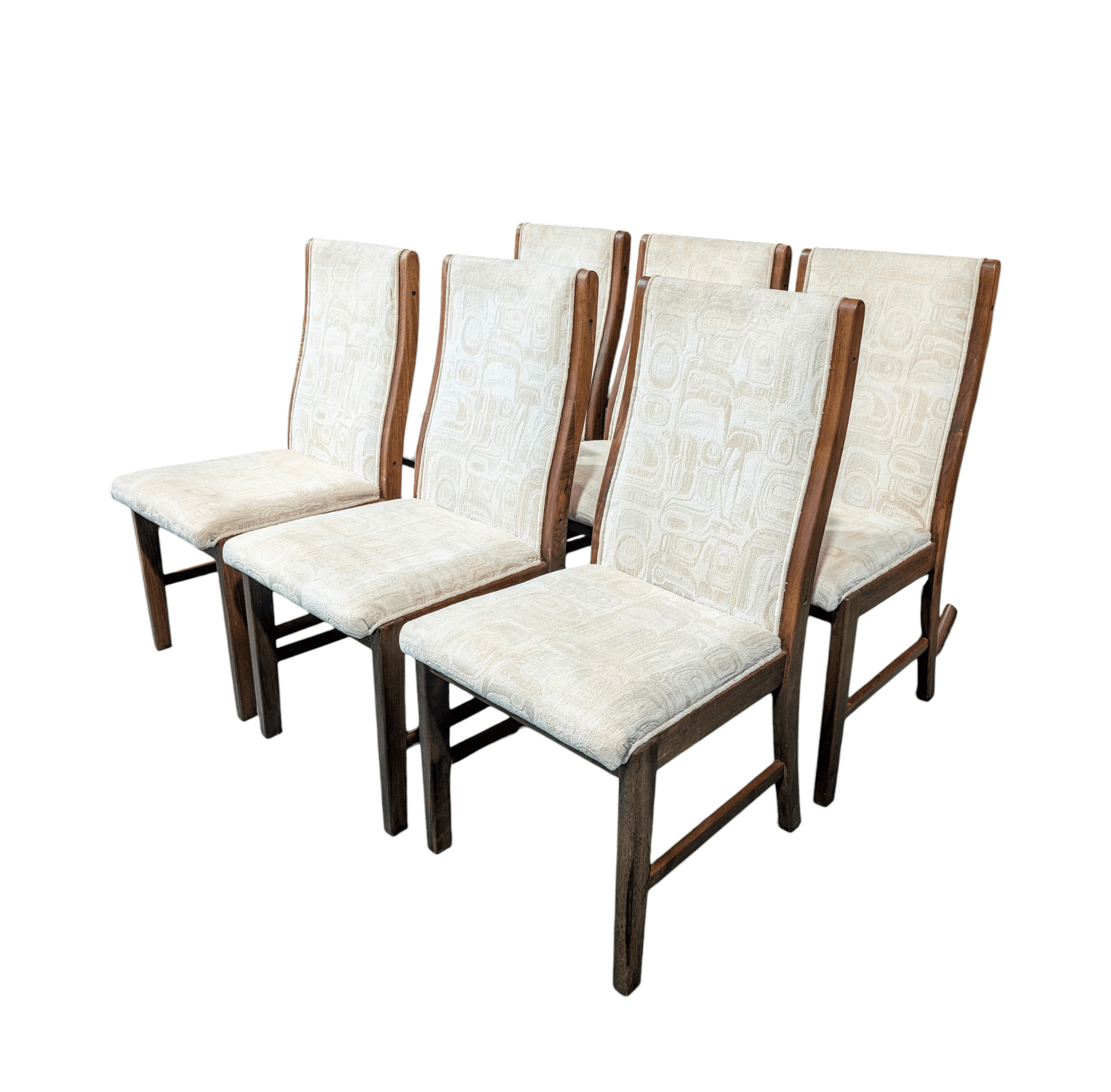 6 Mid Century Dining Chair's by Dillingham