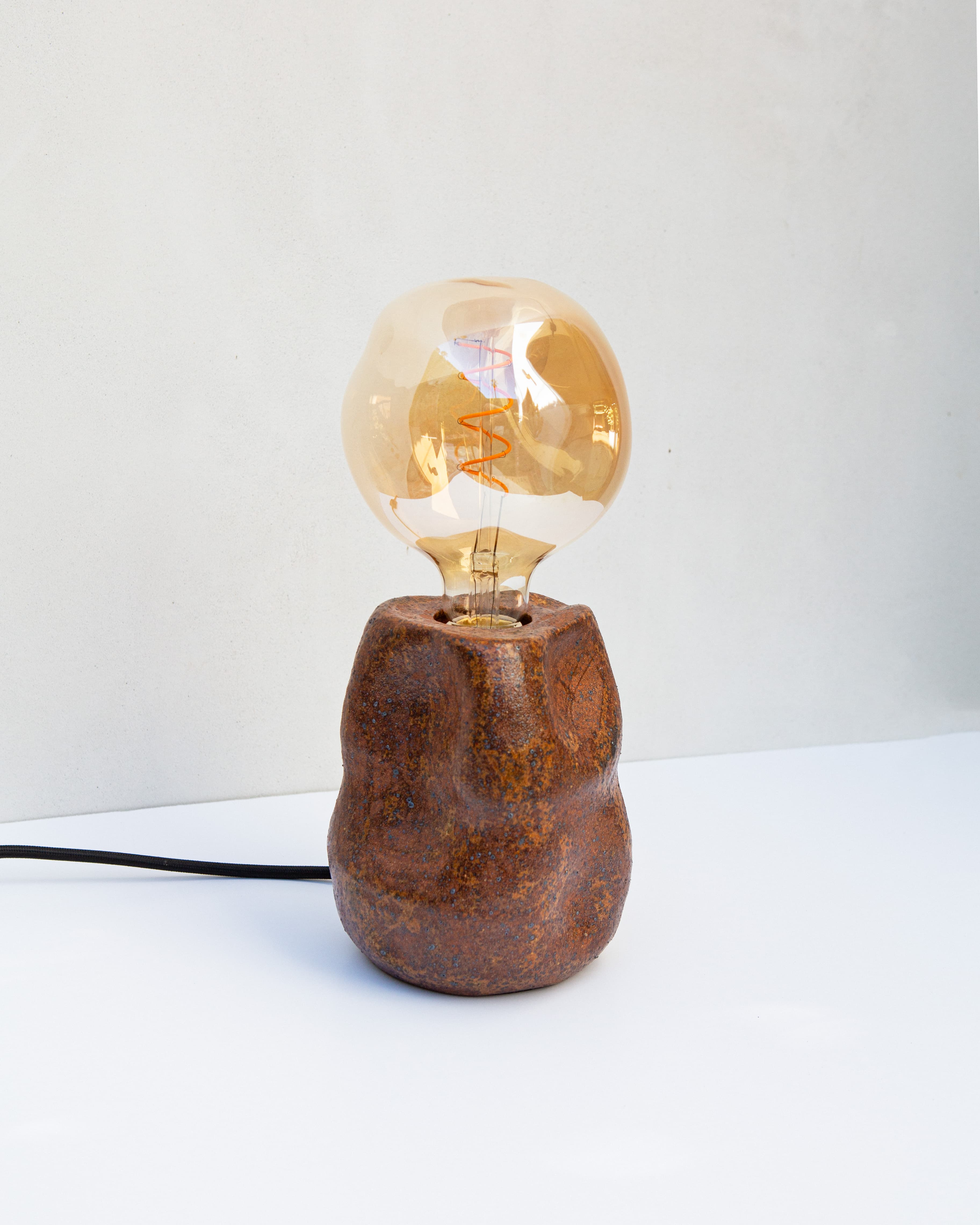 Reddish Brown Canyons Lamp
