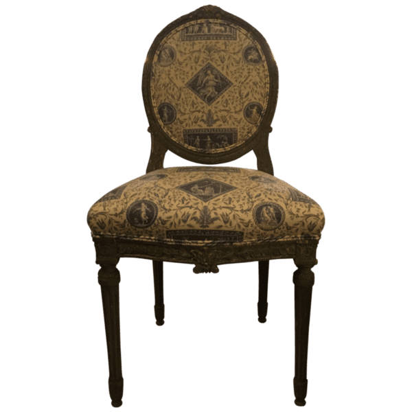 Sold - ANTIQUE Louis XVI Style Side Chair - 9625 - Rubbish Interiors Inc.