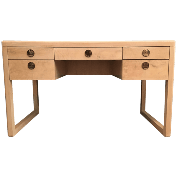 Sold - Five-Drawer Desk, Circa 1970 - 9968 - Rubbish Interiors Inc.